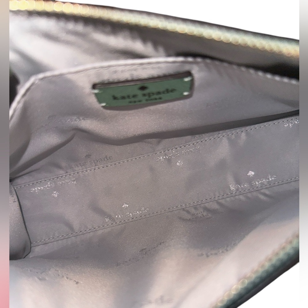 kate spade Metallic Green Glitter Crossbody Bag - Picture 5 of 5